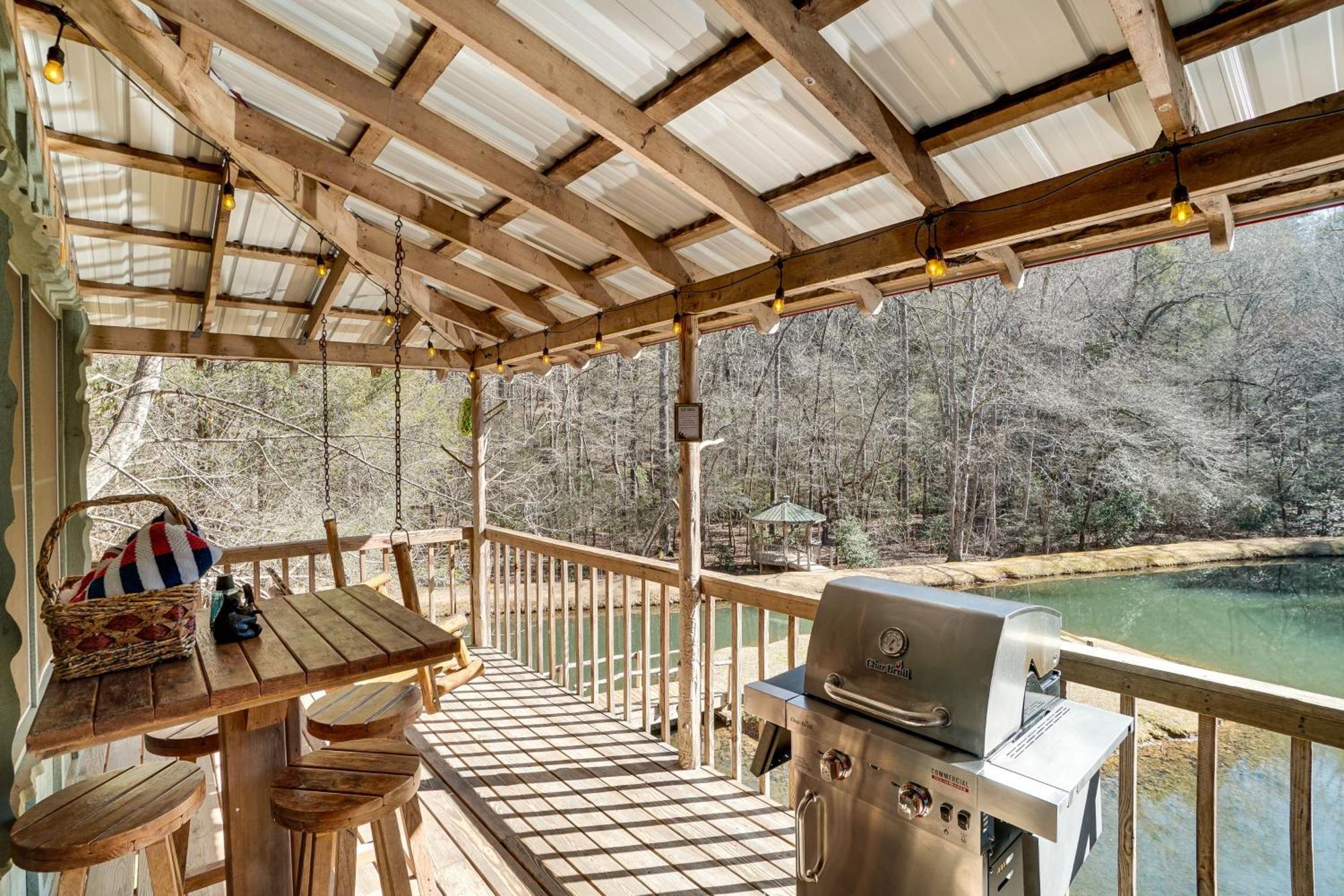 Villa Secluded Family Retreat In Dahlonega With Hot Tub! Esterno foto