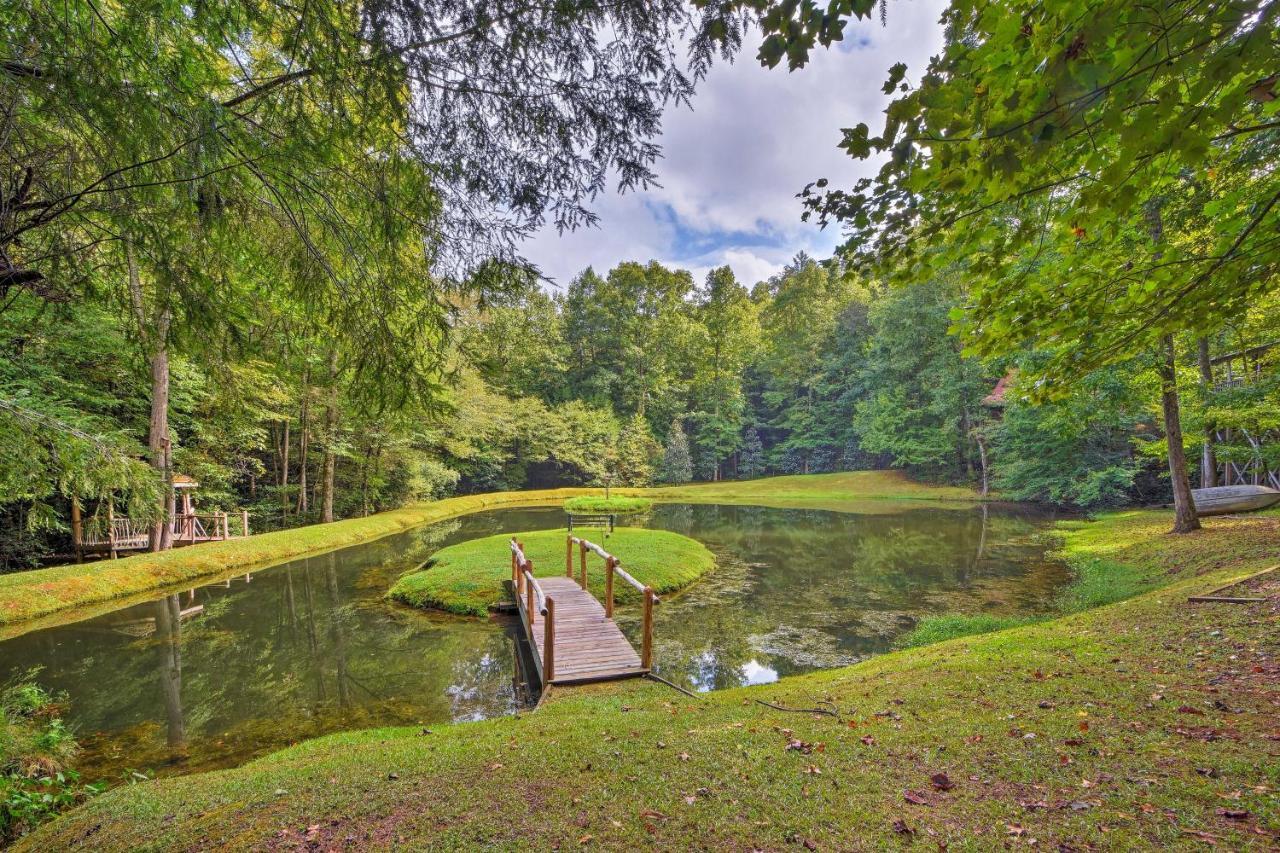 Villa Secluded Family Retreat In Dahlonega With Hot Tub! Esterno foto