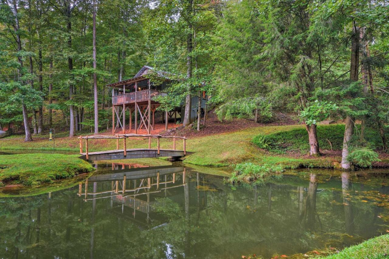 Villa Secluded Family Retreat In Dahlonega With Hot Tub! Esterno foto